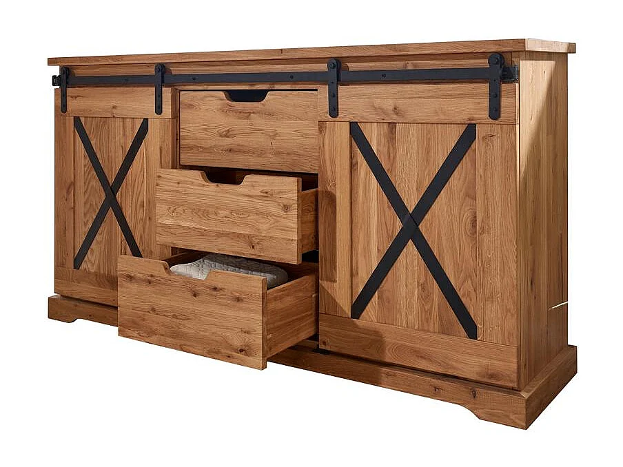 Sideboard 1,5x0,42x0,838 m Eiche geölt NYKS WZ-0424