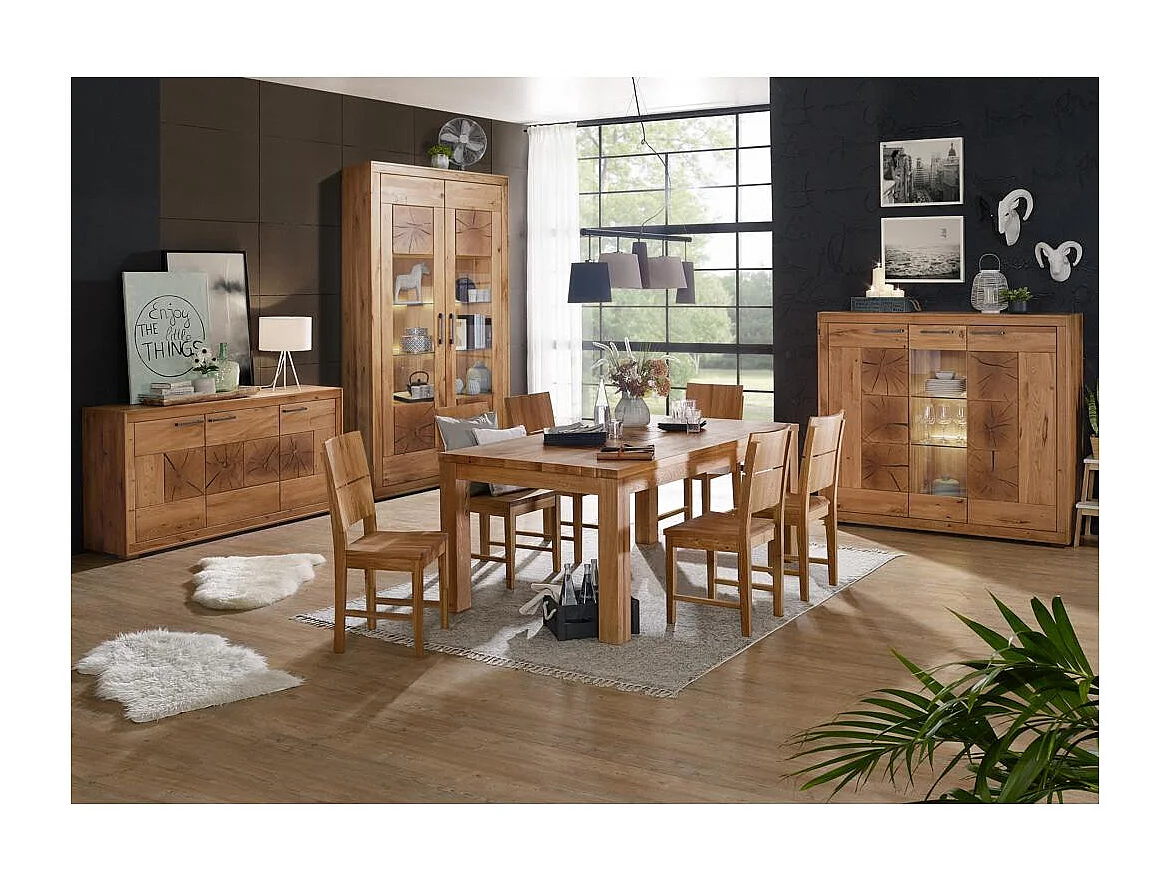 Sideboard 1,14x0,4x0,85 m Eiche geölt Andromeda WZ-0315