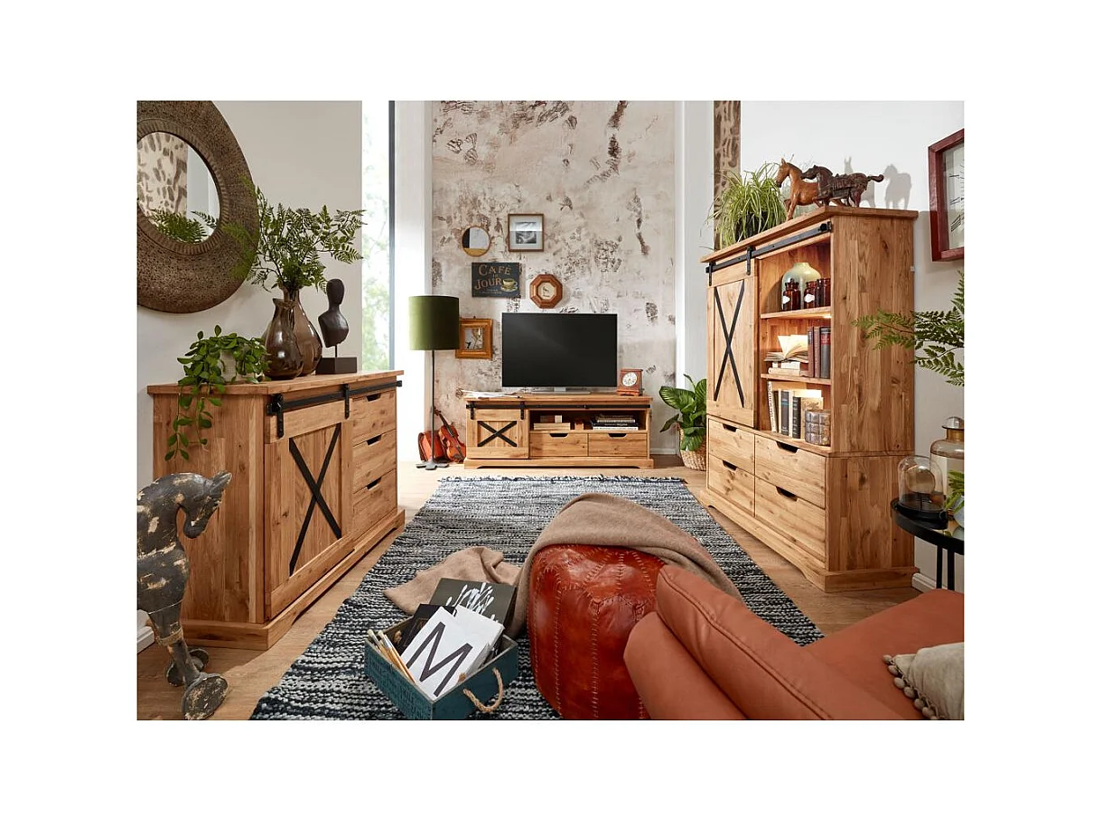 Sideboard 1,02x0,42x0,838 m Eiche geölt NYKS WZ-0424