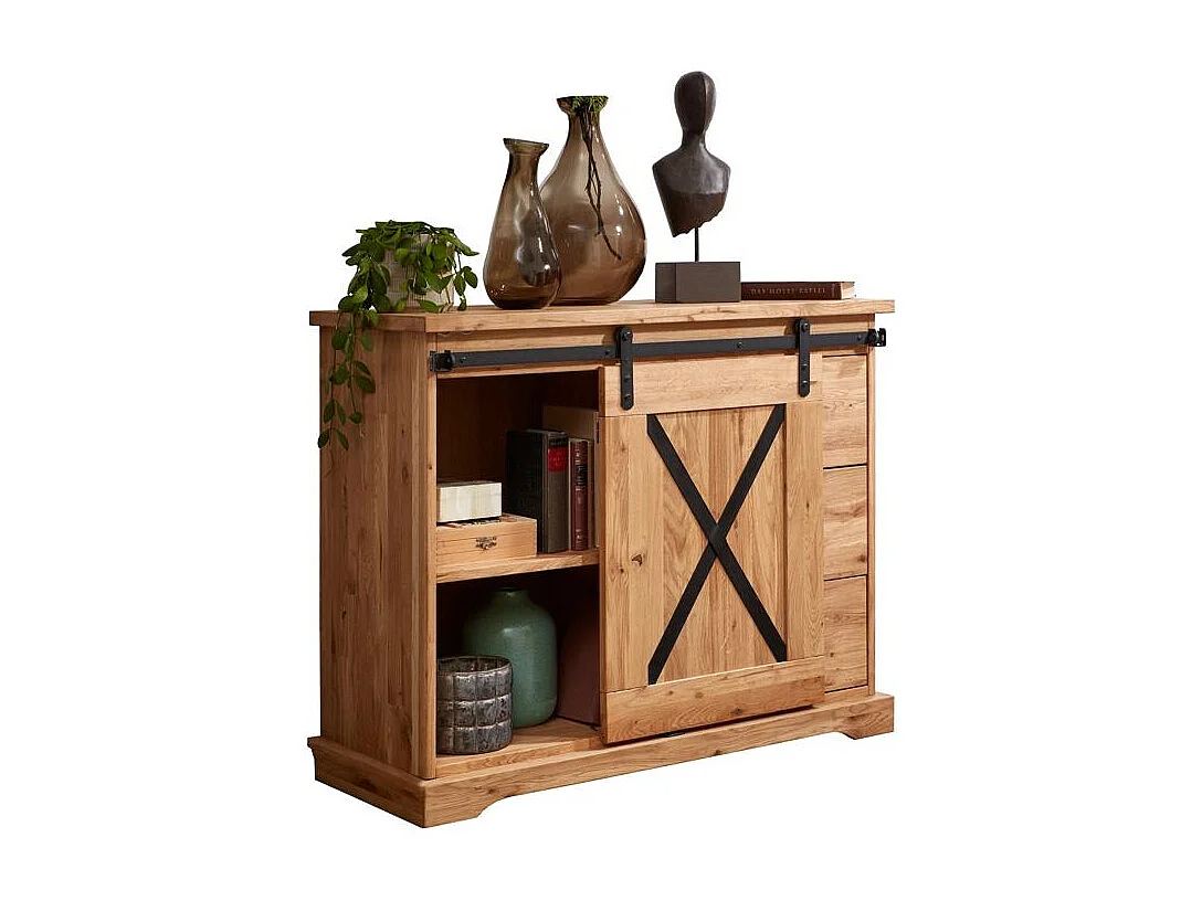 Sideboard 1,02x0,42x0,838 m Eiche geölt NYKS WZ-0424