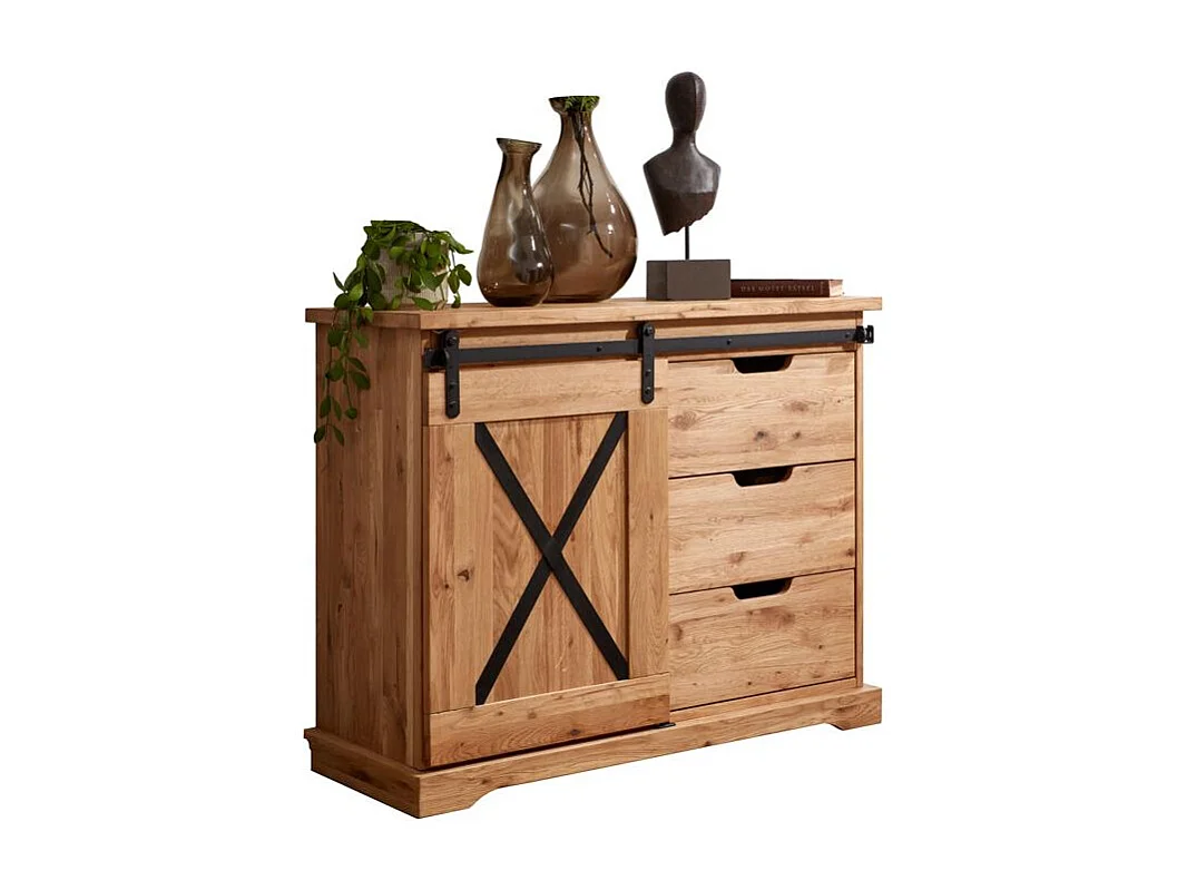 Sideboard 1,02x0,42x0,838 m Eiche geölt NYKS WZ-0424