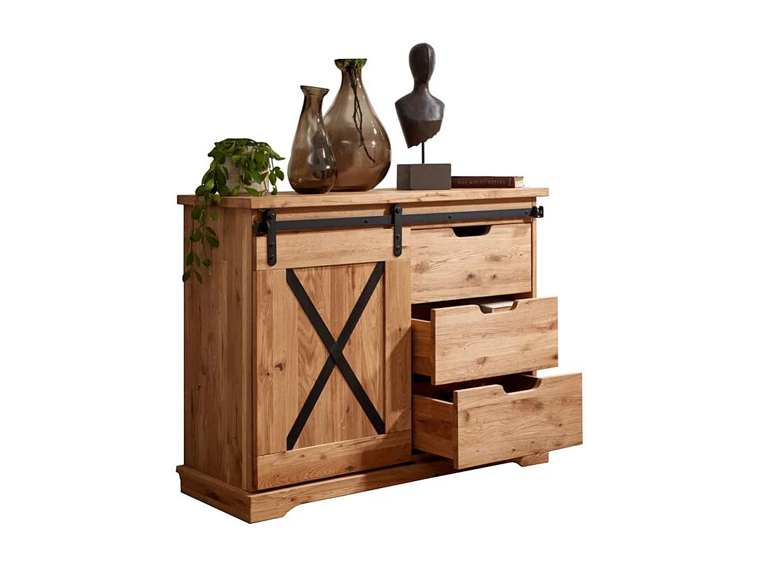 Sideboard 1,02x0,42x0,838 m Eiche geölt NYKS WZ-0424