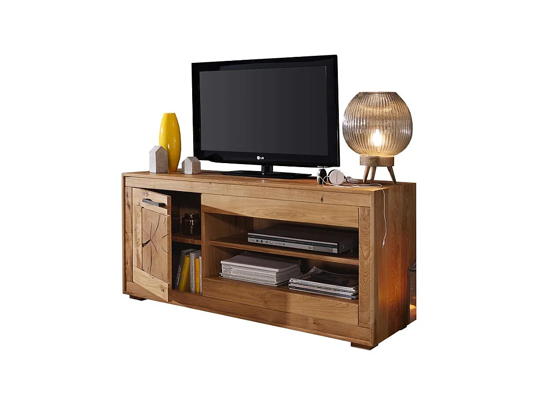 Buffet TV 1,3x0,46x0,621 m chêne huilé Andromeda WZ-0315