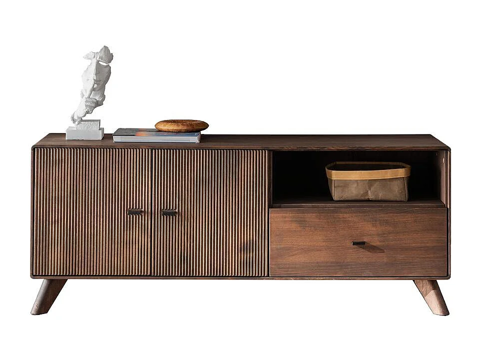 Madia laterale TV 1 141x40x57 cm Faggio tabacco doryda WZ-0624