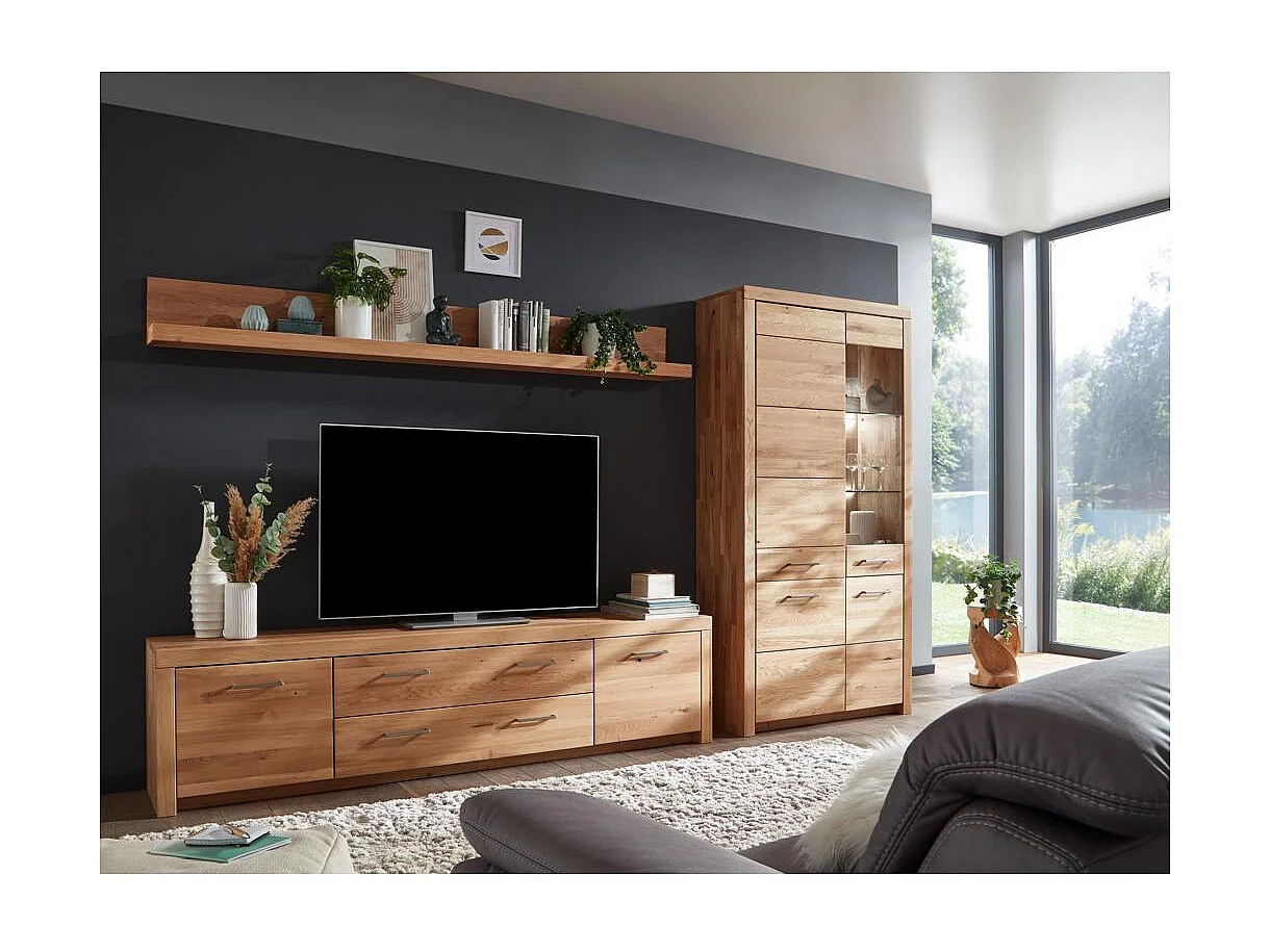 Mobile TV 1,18x0,4x0,56 m rovere oliato robusto WZ-169