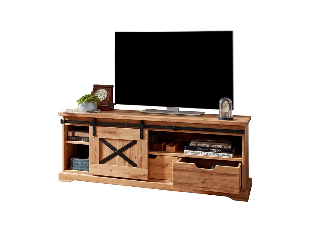 Buffet TV 1,5x0,42x0,568 m chêne huilé NYKS WZ-0424