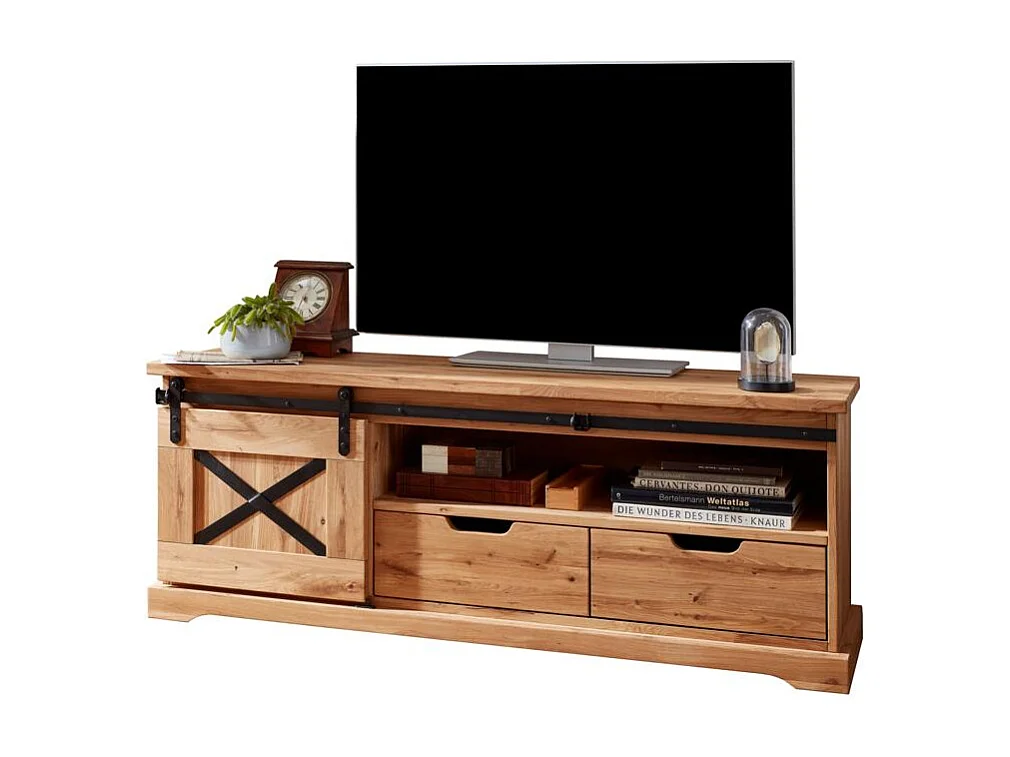 Mobile TV laterale 1,5x0,42x0,568 m rovere oliato NYKS WZ-0424