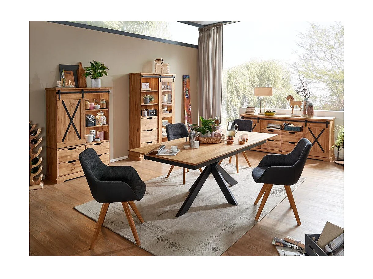 Mobile TV laterale 1,5x0,42x0,568 m rovere oliato NYKS WZ-0424