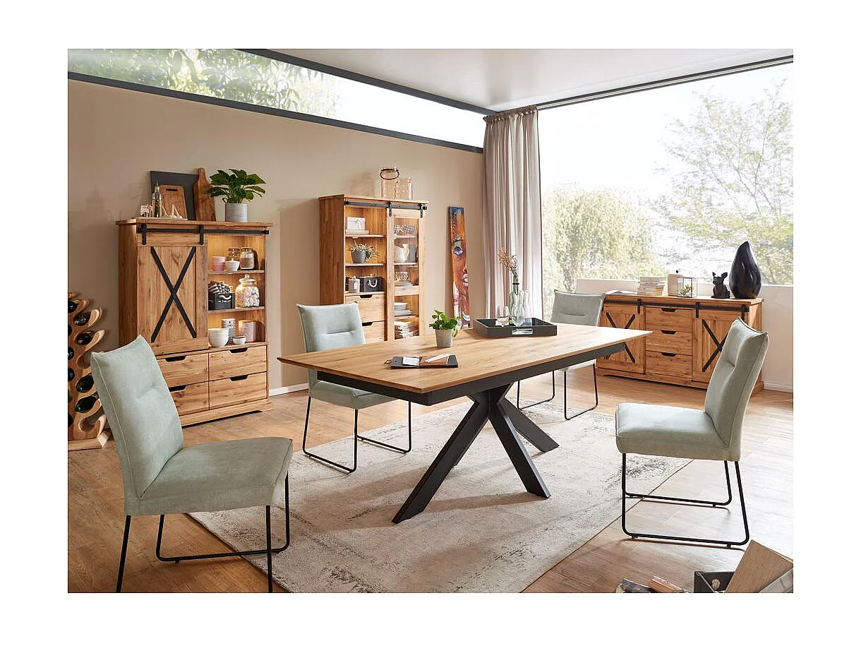 Mobile TV laterale 1,5x0,42x0,568 m rovere oliato NYKS WZ-0424