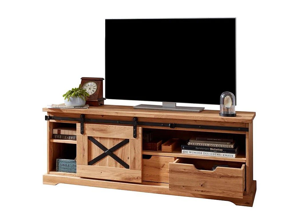 Mobile TV laterale 1,5x0,42x0,568 m rovere oliato NYKS WZ-0424