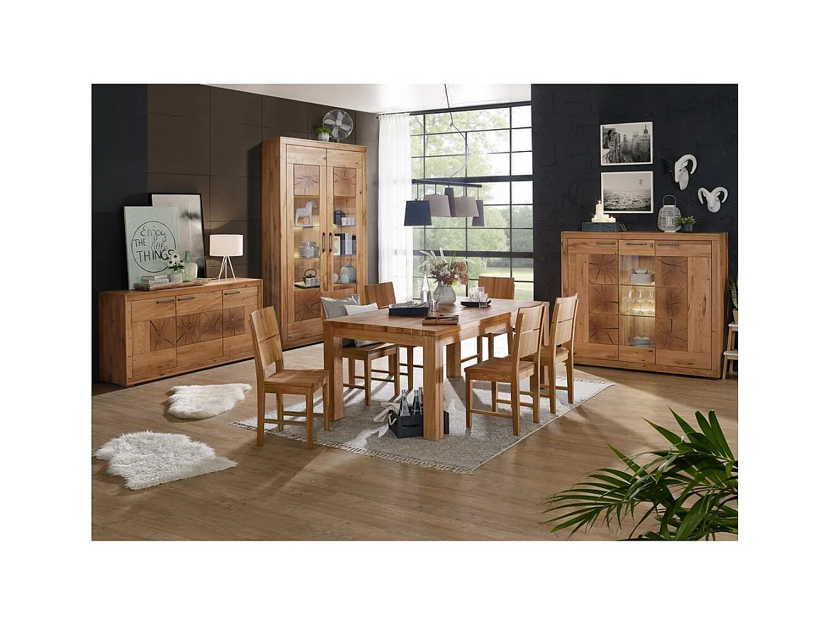 TV-Sideboard 1,5x0,46x0,621 m Eiche geölt Andromeda WZ-0315