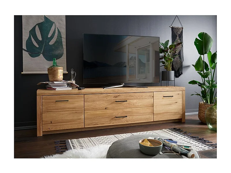 TV-Sideboard 2,23x0,4x0,56 m Eiche Robusto wz-169