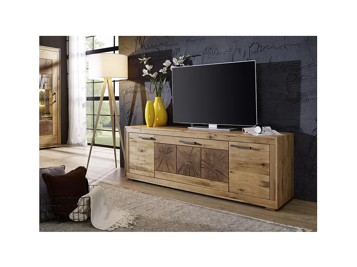 Tv-dressoir 178x46x62 cm Eiken geolied Andromeda WZ-0315