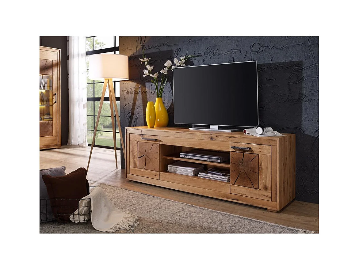 Szafka RTV 2x0,46x0,621 m dąb olejowany Andromeda wz0315