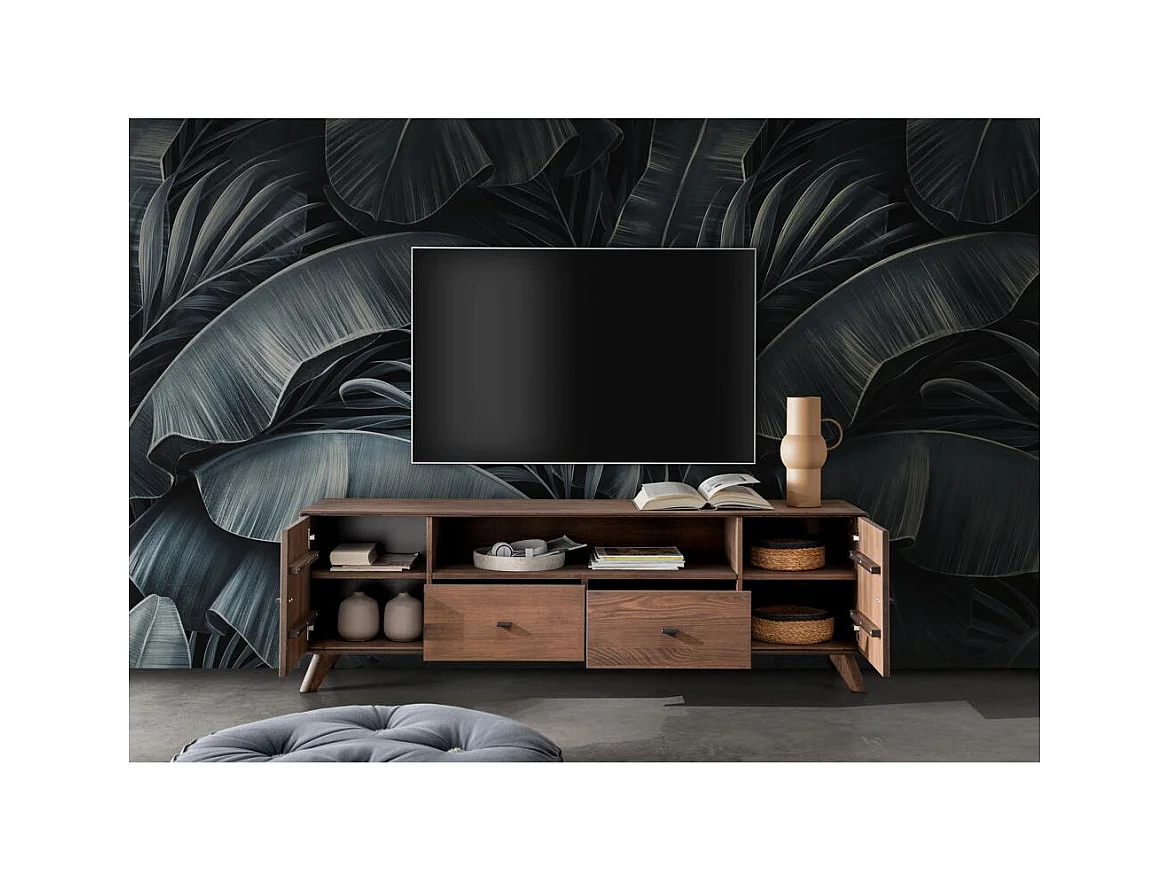 Komoda RTV 1,8x0,4x0,57 m brązowa doryda wz-0624