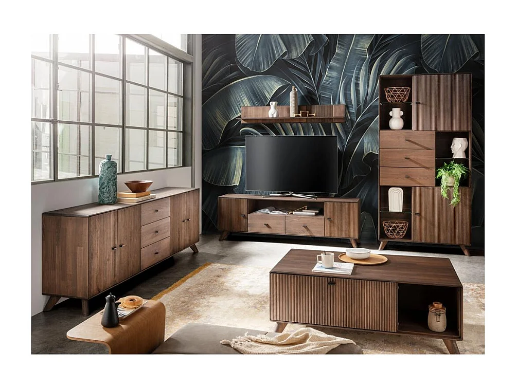 Credens 1565x400x1450 mm Tabak Buche DORYDA WZ-0624