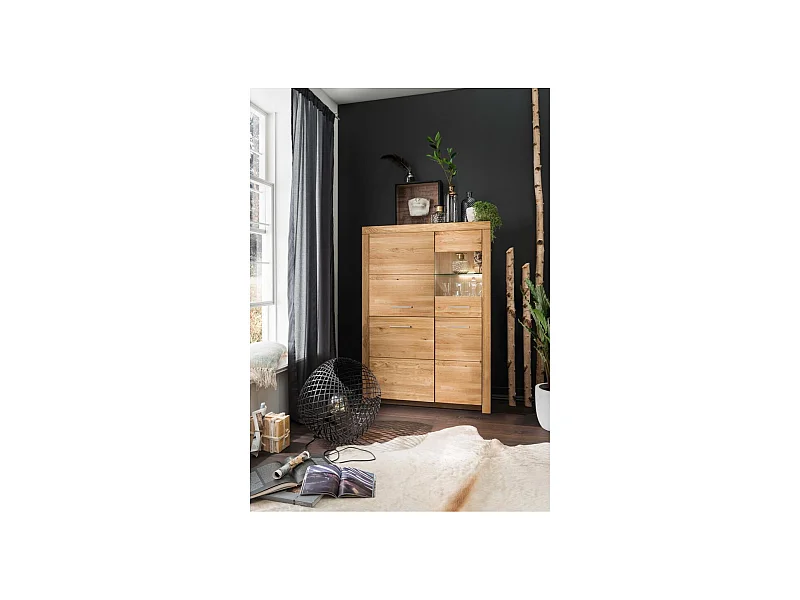 Sideboard 1x40x151 cm Eiche Robusto WZ-169