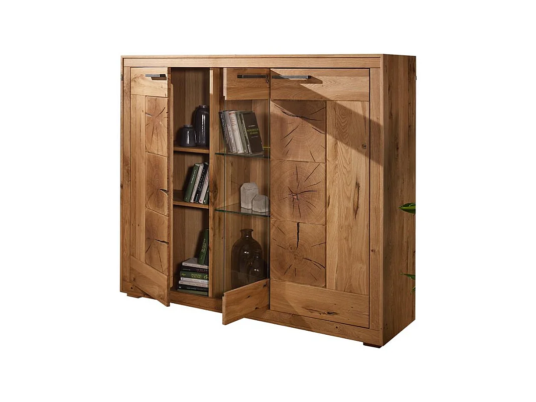 Armoire 1,5x0,4x1,35 m chêne andromeda WZ-0315