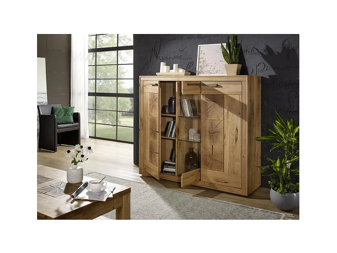 Armoire 1,5x0,4x1,35 m chêne andromeda WZ-0315