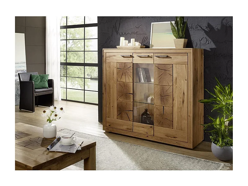 Armoire 1,5x0,4x1,35 m chêne andromeda WZ-0315