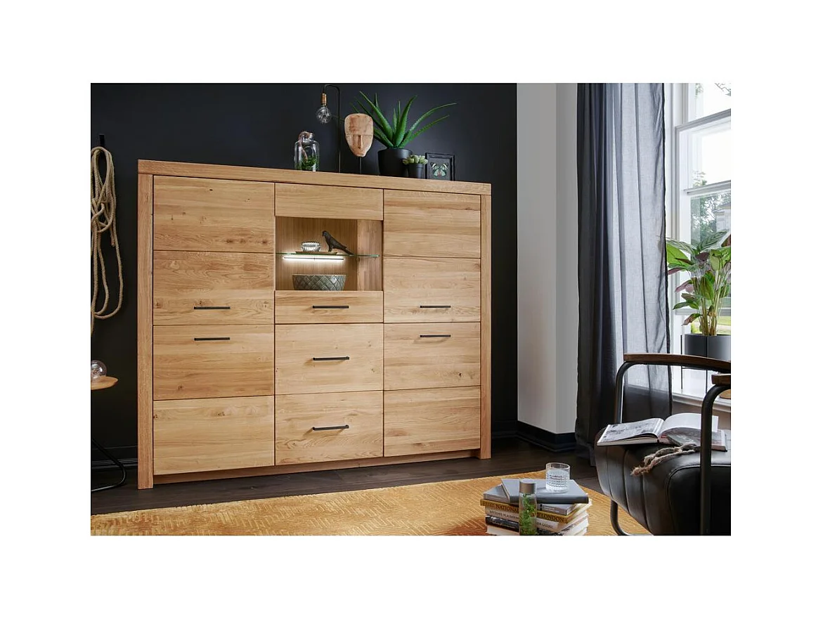 Schrank 170,5x40x141 cm Eiche Robusto WZ-169