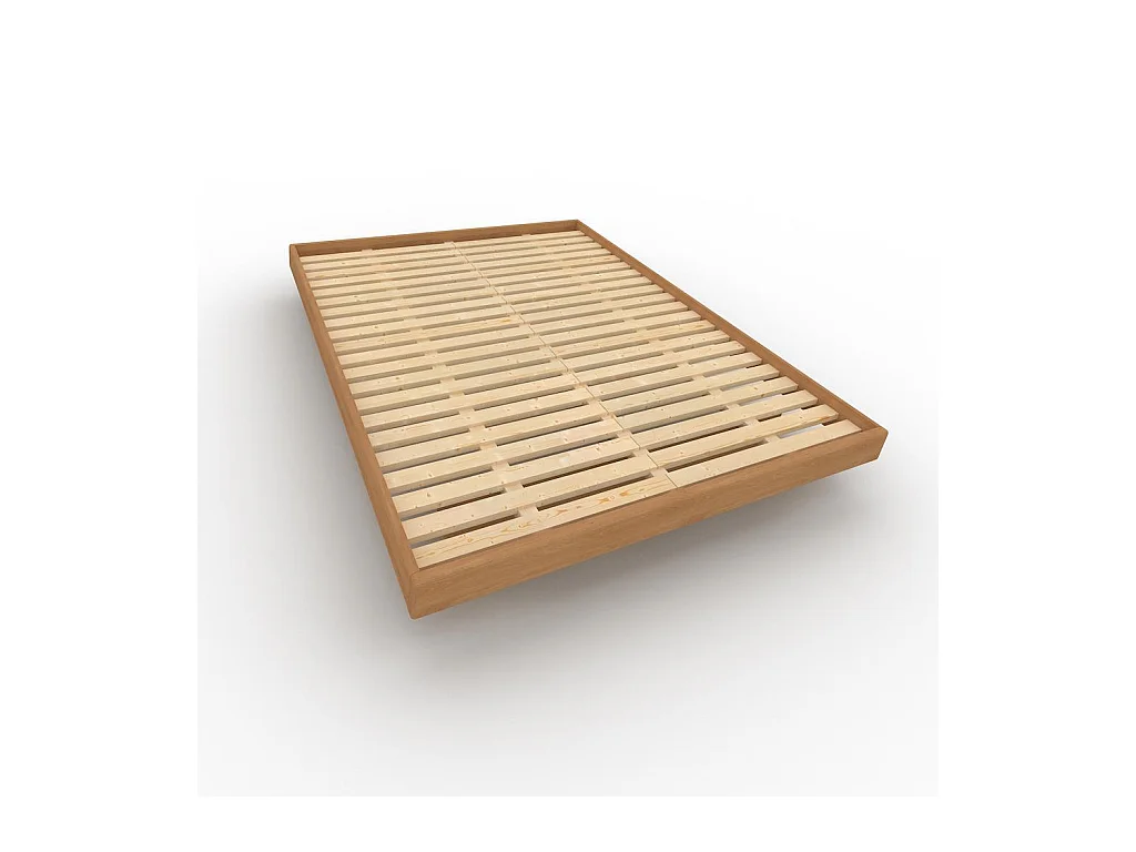 Cama doble 140x200 cm caramelo Carre