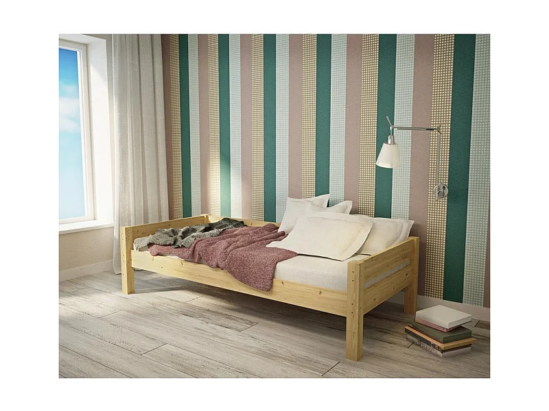 Bett 2095x995x570 mm lackierte Kiefer Lisa