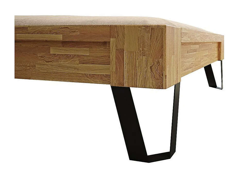 Bed 217x149x83 cm Eiken espacio geolied 140