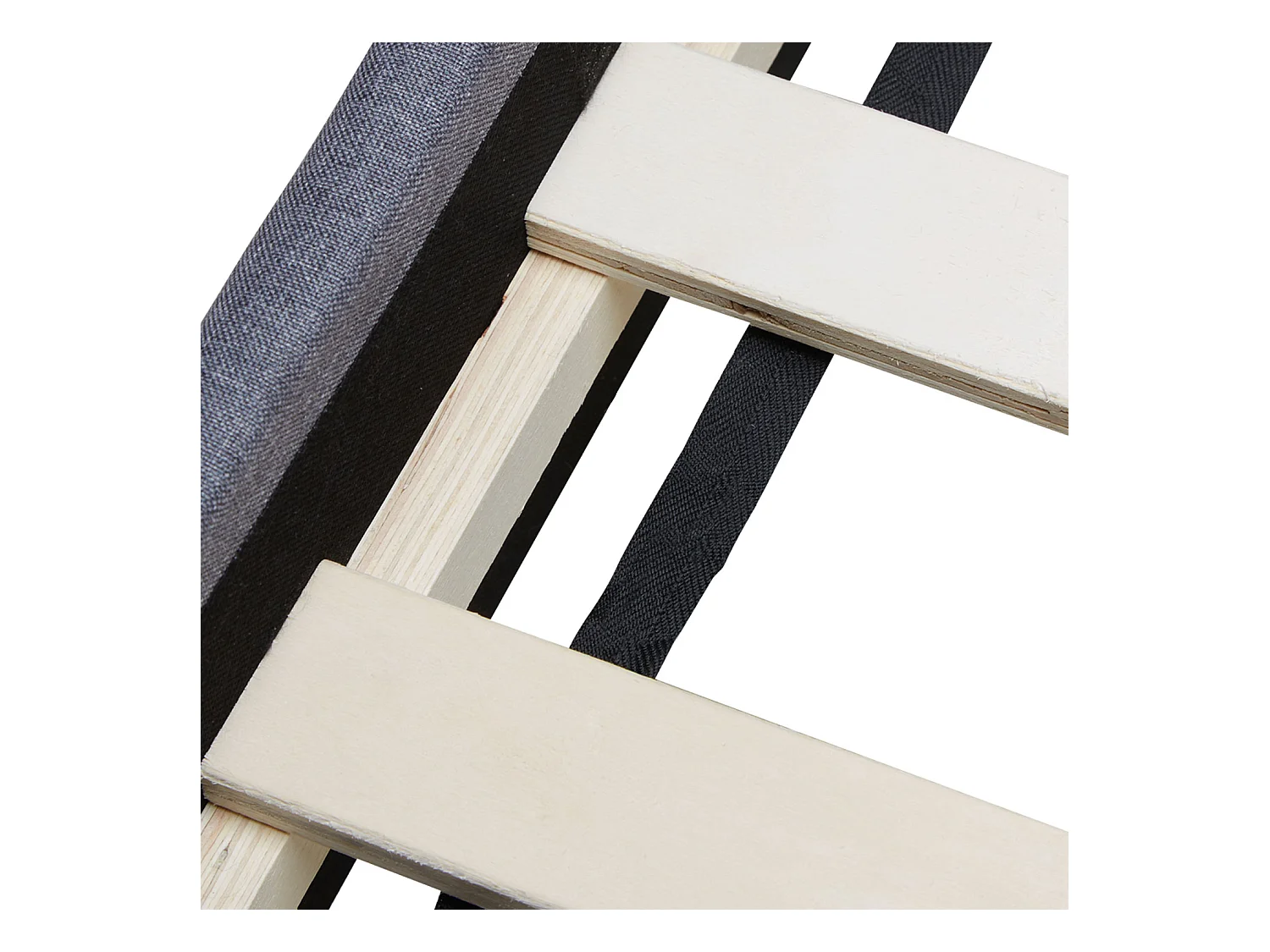 Bettgestell 90x200 cm Grau