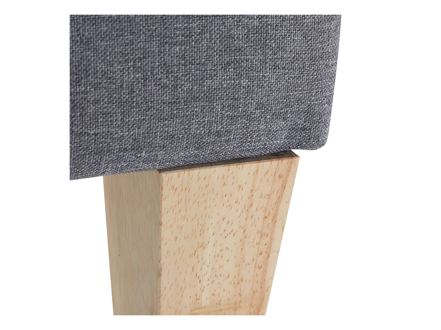 Bettgestell 90x200 cm Grau