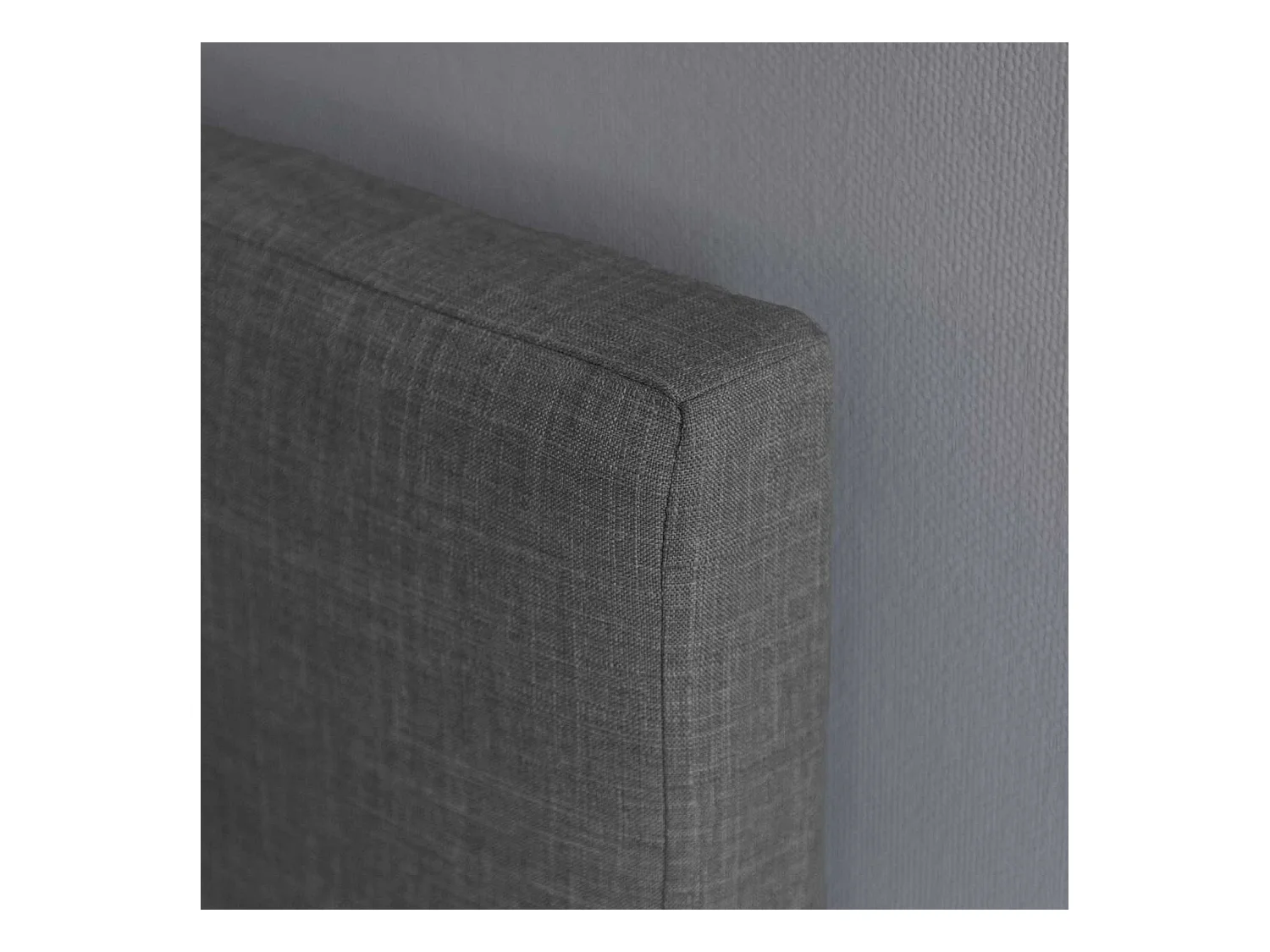 Bettgestell 90x200 cm Grau