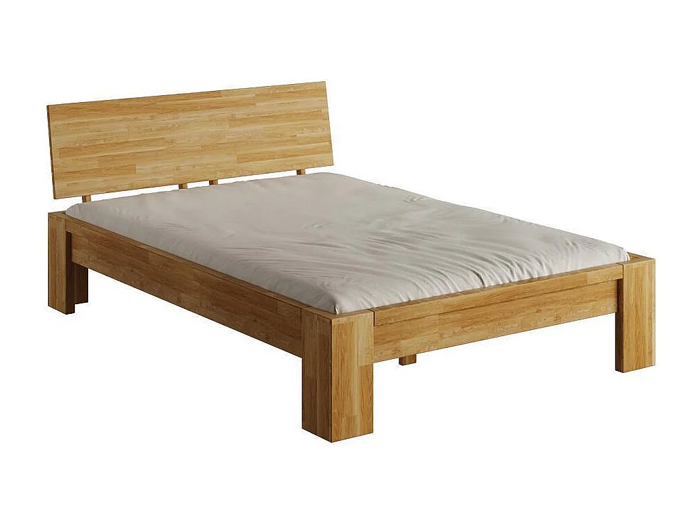 Bed 217x149x82 cm Eiken Montana geolied 140