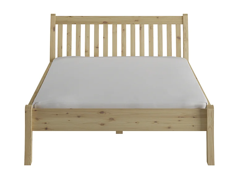 Łóżko 2,23x1,455x0,9 m lakierowana sosna Tonja 140