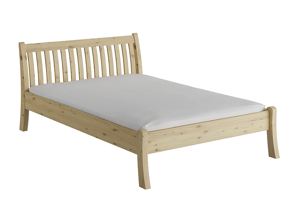 Łóżko 2,23x1,455x0,9 m lakierowana sosna Tonja 140