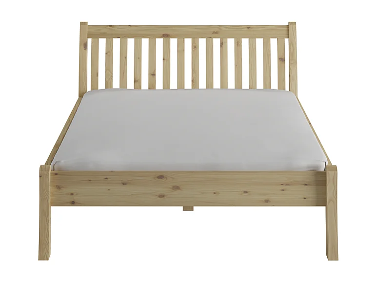 Łóżko 2,23x1,455x0,9 m lakierowana sosna Tonja 140