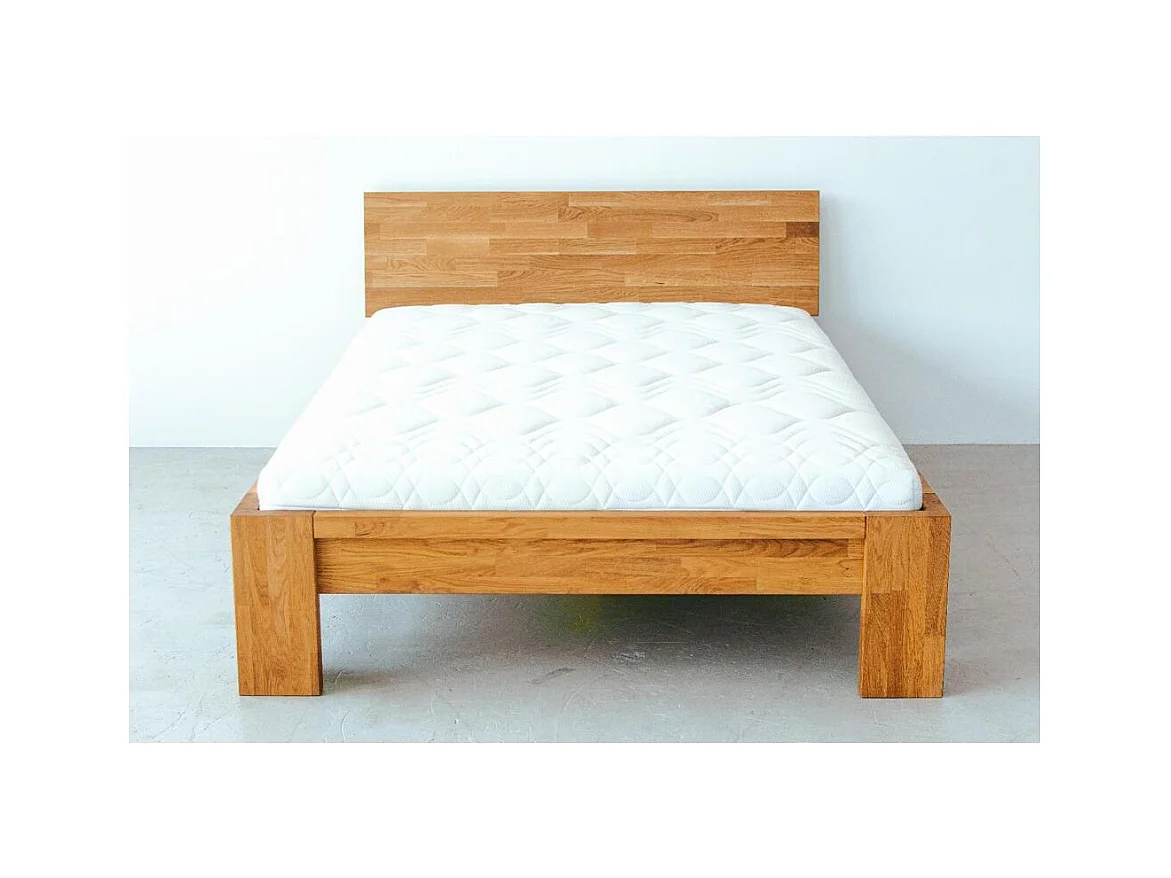 Bed 217x169x82 cm eiken montana geolied 160