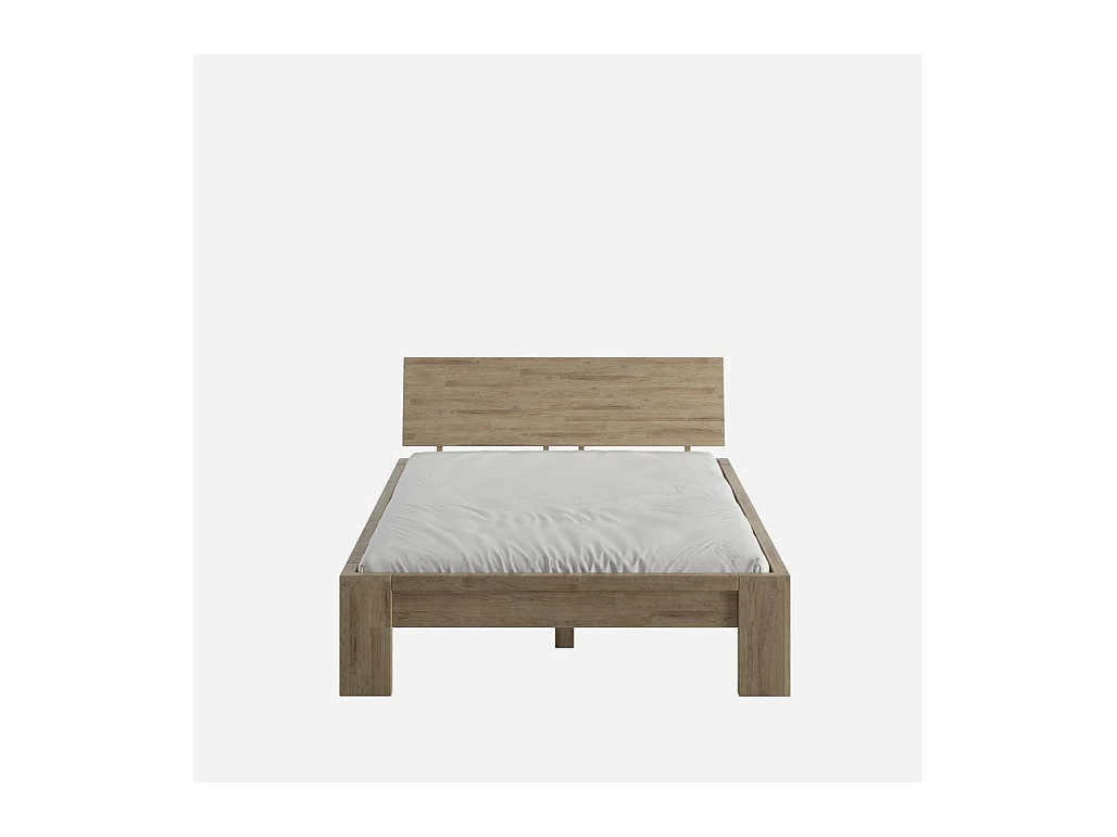 Bett 2,17x1,49x0,82 m Rustikale Eiche Montana Rustical 140