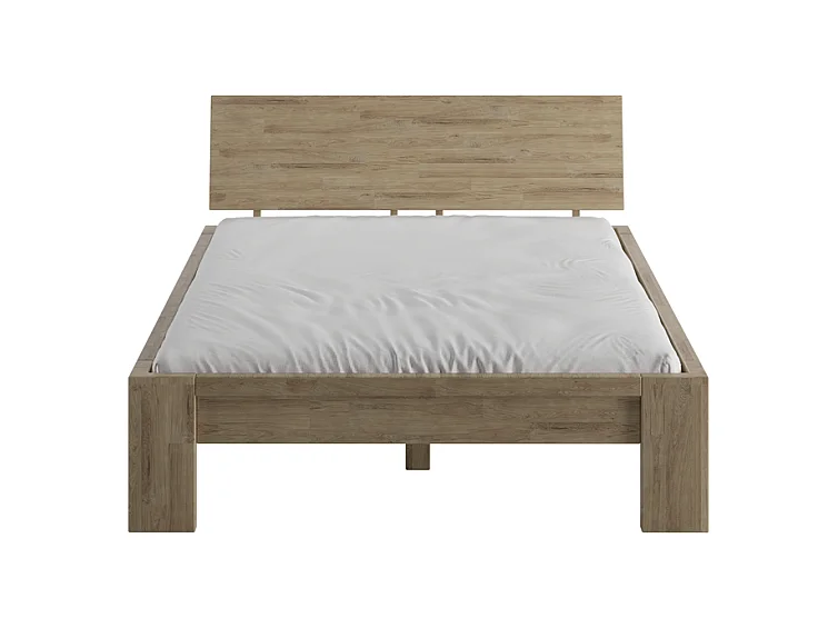 Bett 2,17x1,49x0,82 m Rustikale Eiche Montana Rustical 140