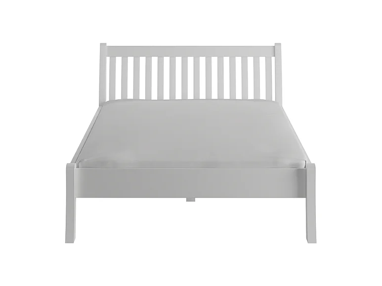 Cama 223x145x90 cm pino blanco Tonja blanco 140