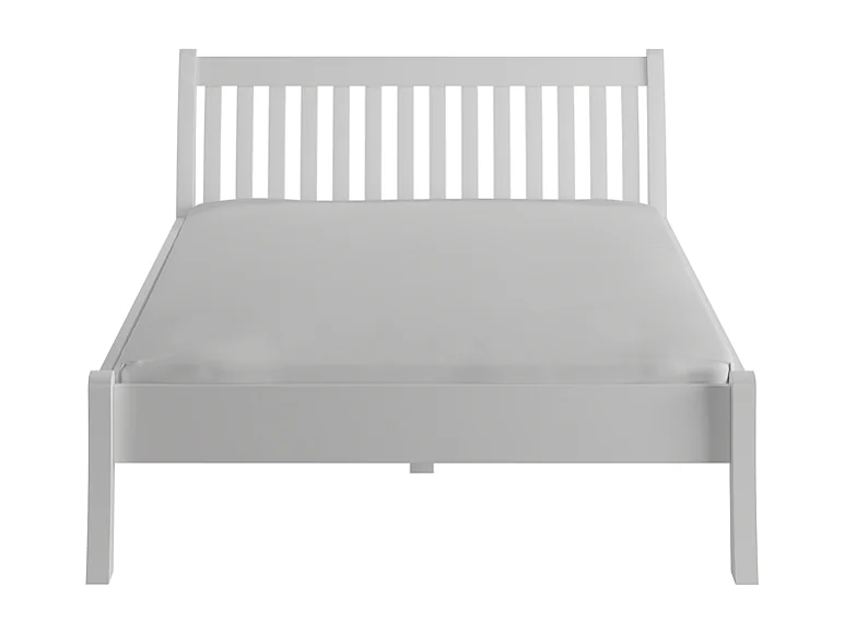 Bett 223x145x90 cm Kiefer weiß Tonja weiß 140