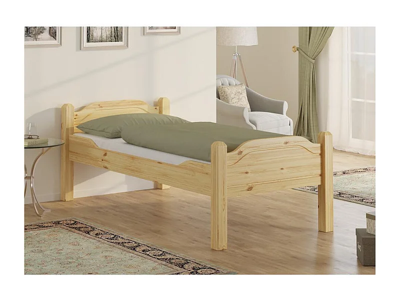 Holzbett 2,12x1x0,78 m Kiefer LIVA SENIOR 90