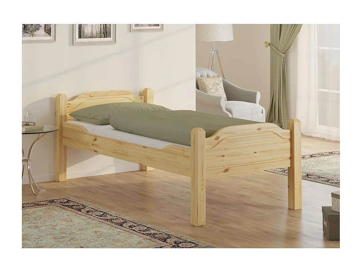 Letto in legno 2,12x1x0,78 m Pino LIVA SENIOR 90