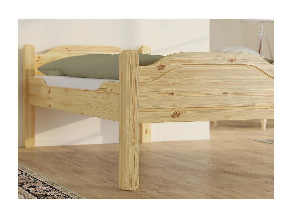 Letto in legno 2,12x1x0,78 m Pino LIVA SENIOR 90