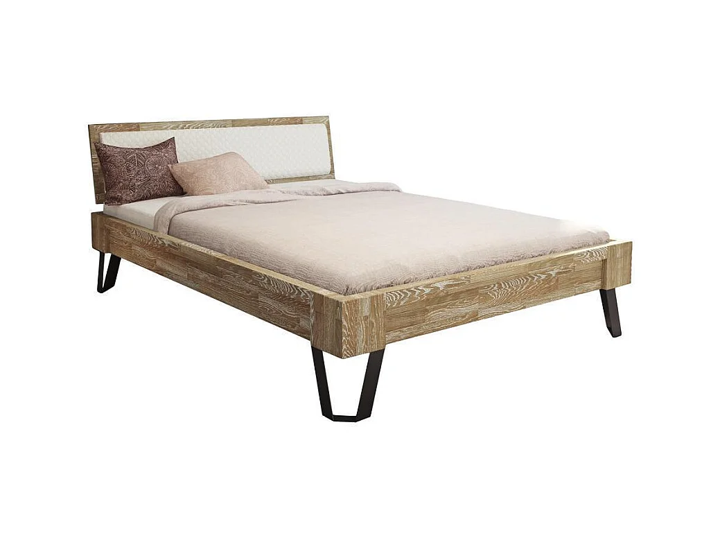 Bett 217x149x83 cm Sonoma Eiche Espacio Sonoma 140