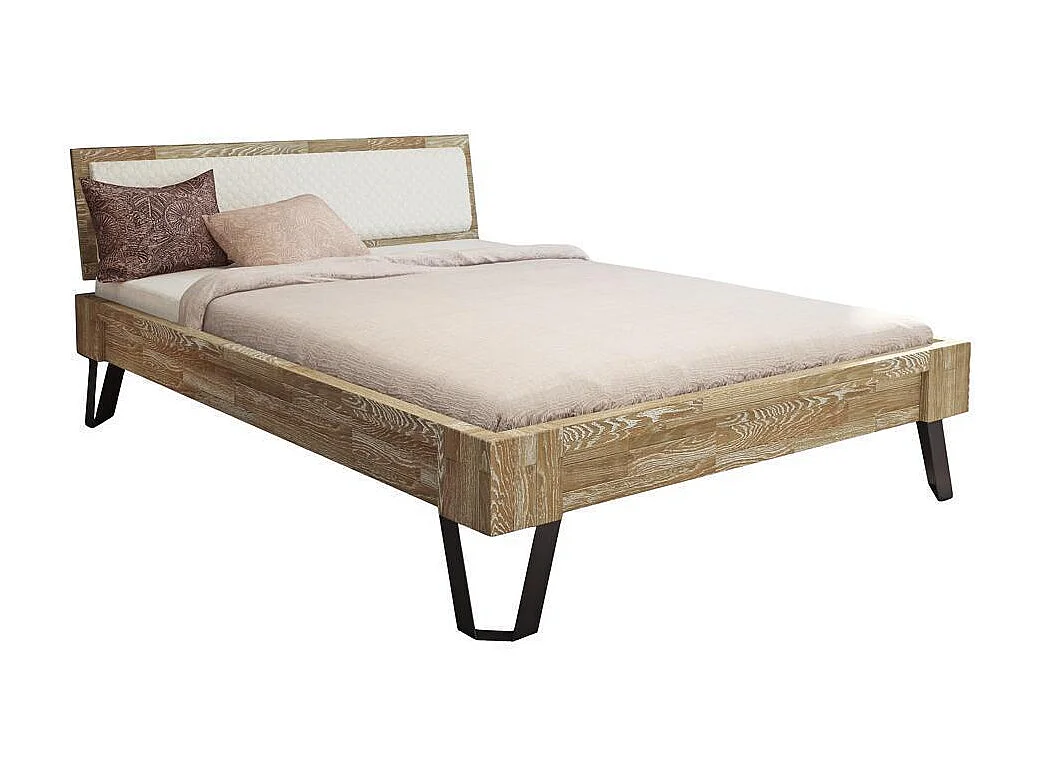 Bed 217x149x83 cm Sonoma eik espacio sonoma 140