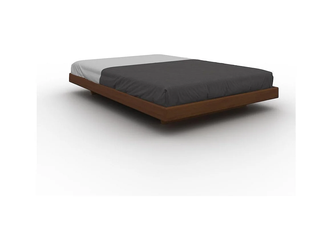 Doppelbett 140x200 cm Walnuss Carre