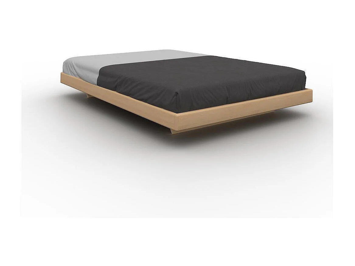 Tweepersoonsbed 140x200 onbehandeld carre
