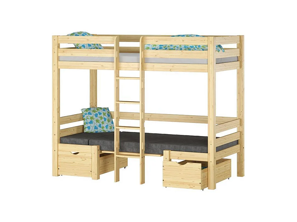 Etagenbett 209x105x170 cm Kiefer ELEN