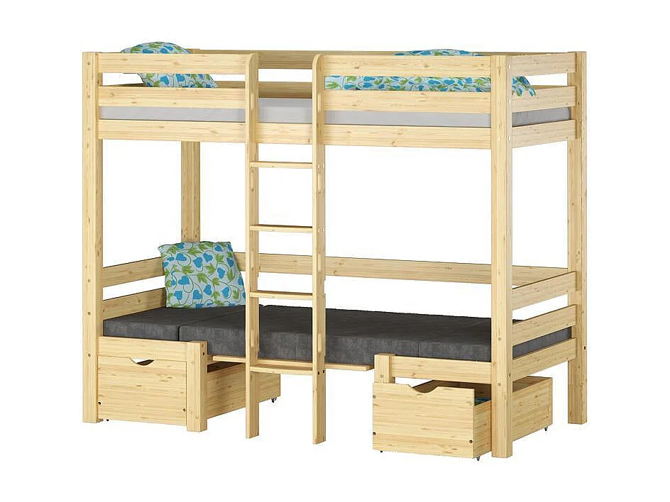 Etagenbett 209x105x170 cm Kiefer ELEN