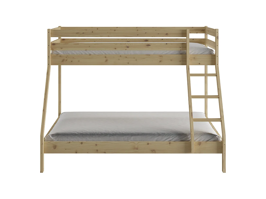 Etagenbett 205x151x157 cm Kiefer Denis